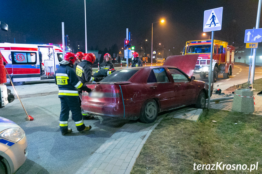 Kolizja na ul. Lwowskiej