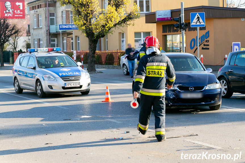 Kolizja na ul. Lwowskiej