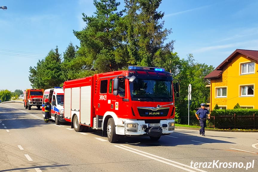 Kolizja na ul. Nadbrzeżnej