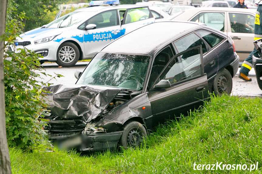 Kolizja na ul. Podkarpackiej