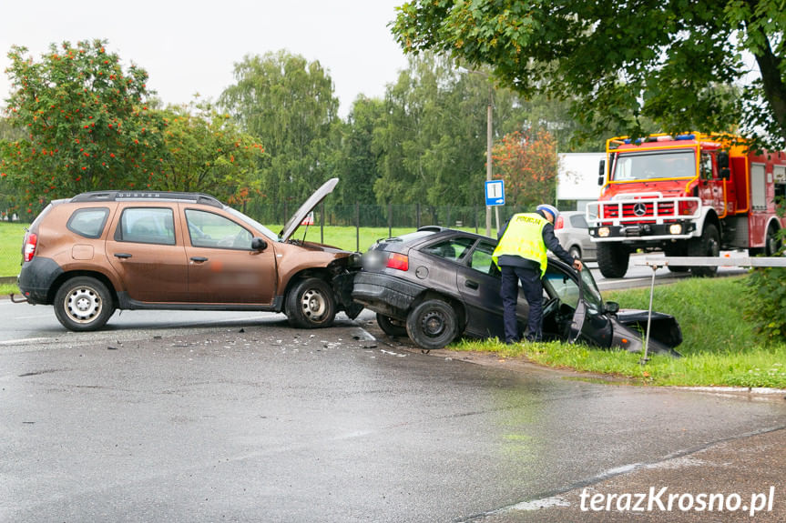 Kolizja na ul. Podkarpackiej