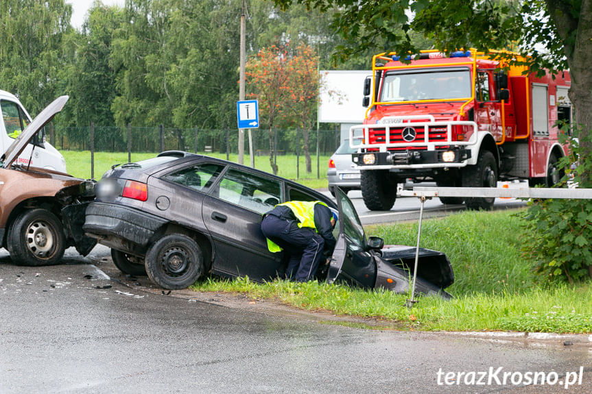 Kolizja na ul. Podkarpackiej