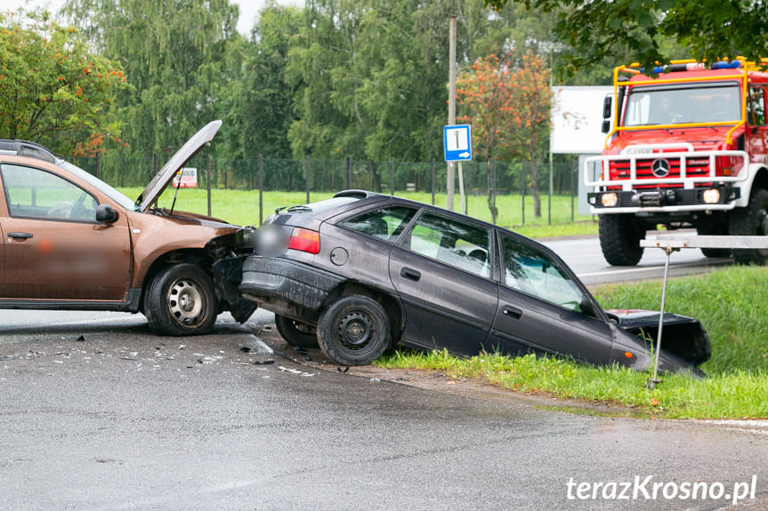 Kolizja na ul. Podkarpackiej