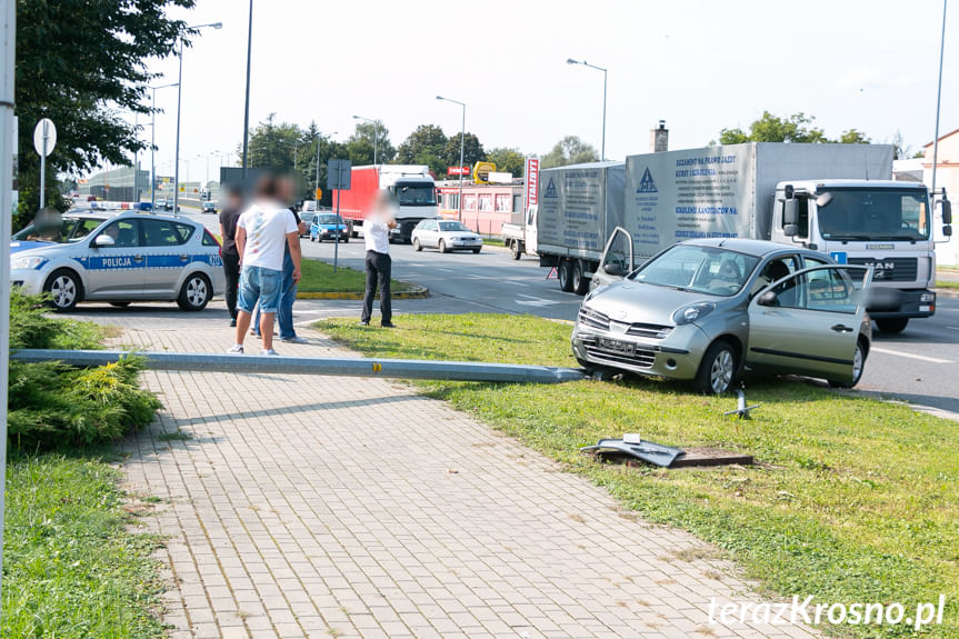 Kolizja na ul. Podkarpackiej