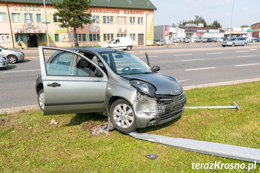 Kolizja na ul. Podkarpackiej