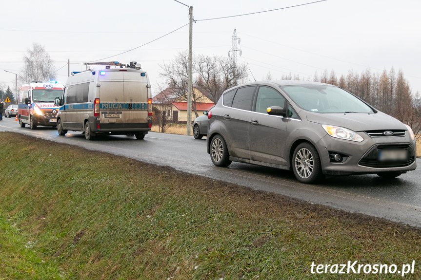 Kolizja na ul. Rzeszowskiej w Krośnie