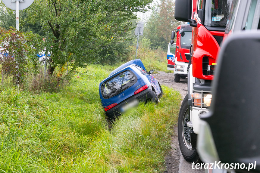 Kolizja na ul. Sikorskiego