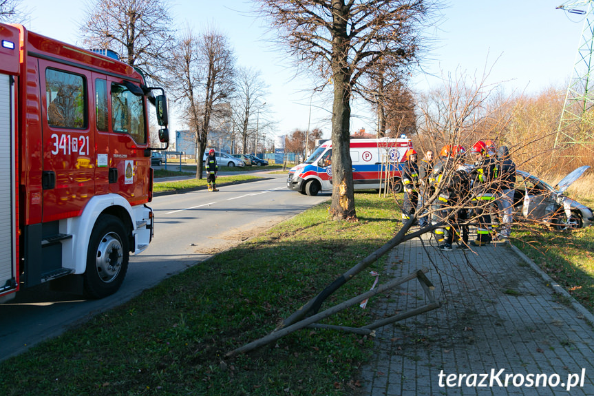 Kolizja na ul. Tysiąclecia