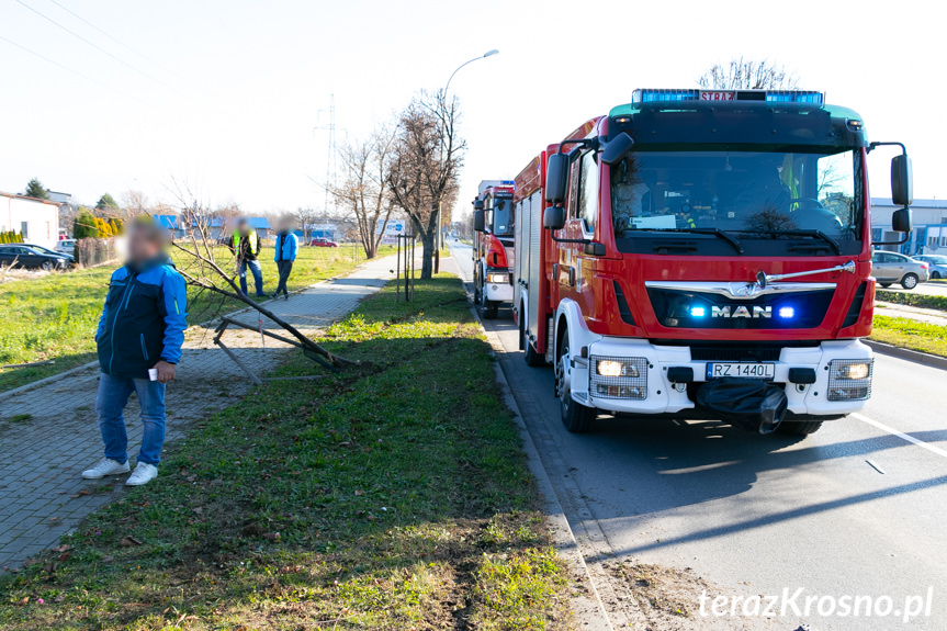 Kolizja na ul. Tysiąclecia