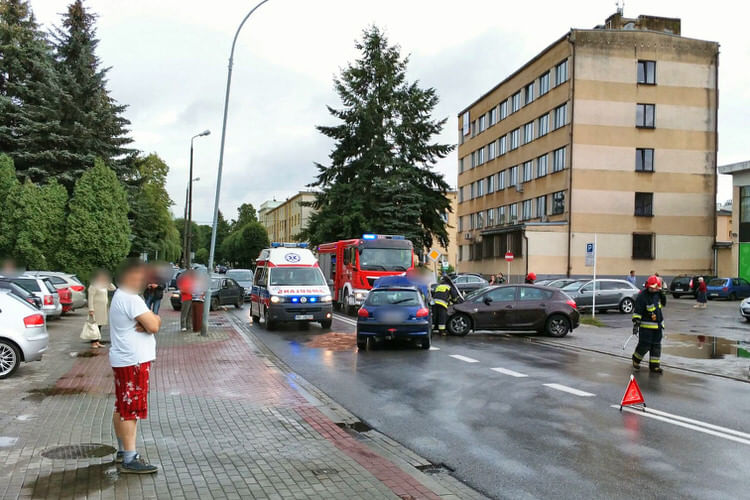 Kolizja na ul. Tysiąclecia Krosno