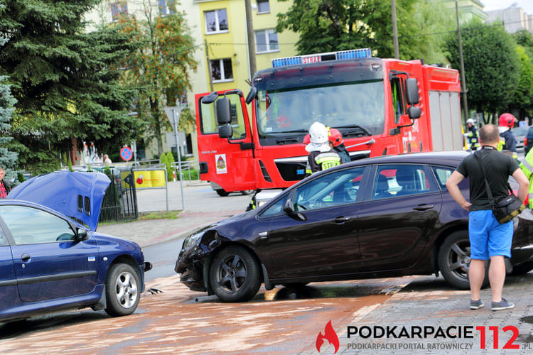 Kolizja na ul. Tysiąclecia Krosno