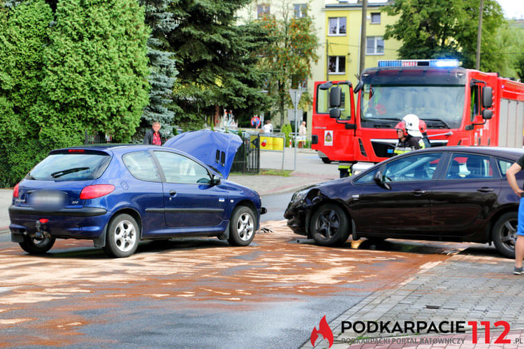 Kolizja na ul. Tysiąclecia Krosno