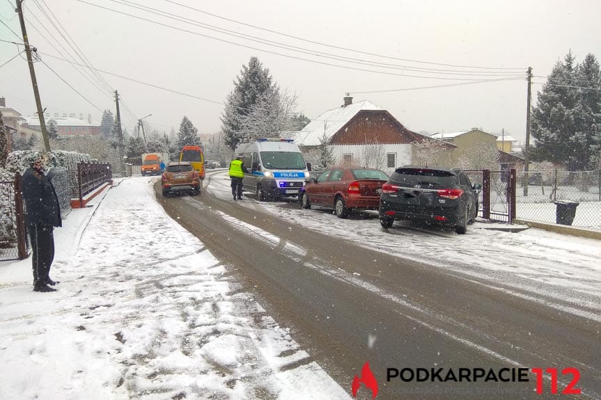 Kolizja na ul. Wyspiańskiego