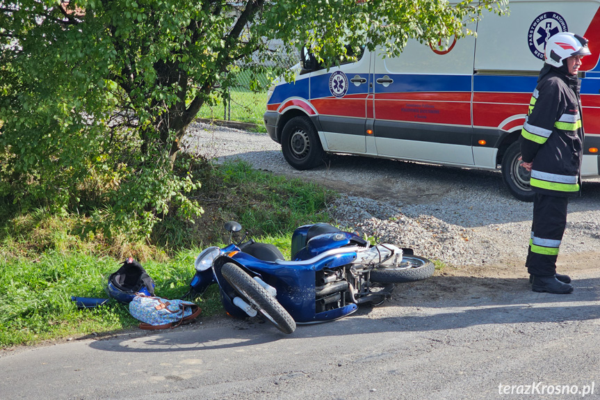 Kolizja na Żeromskiego w Krośnie