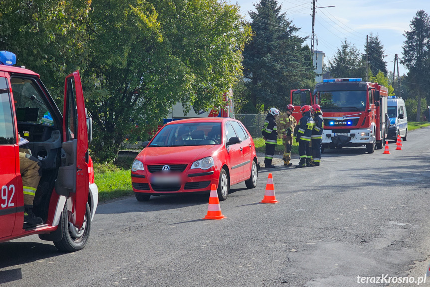 Kolizja na Żeromskiego w Krośnie