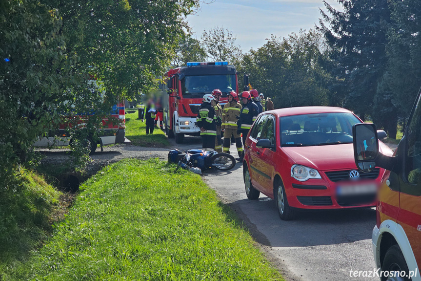 Kolizja na Żeromskiego w Krośnie