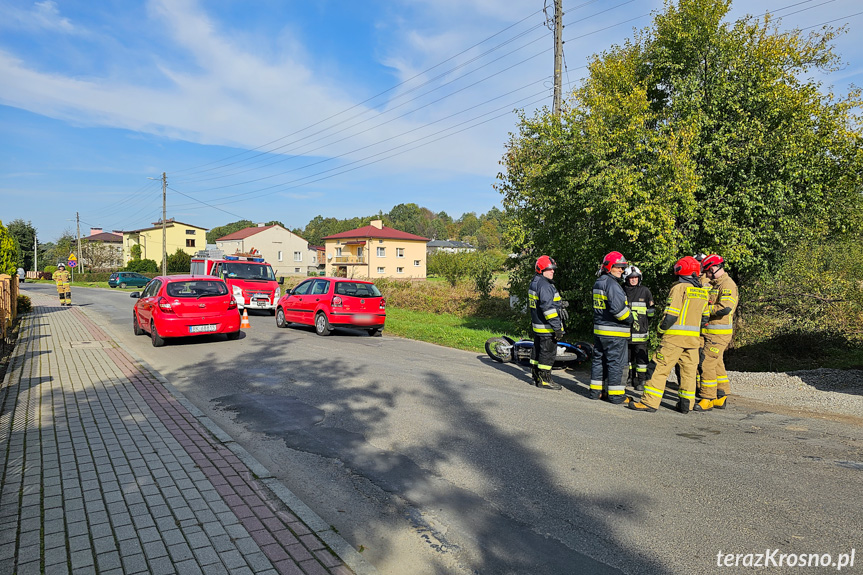 Kolizja na Żeromskiego w Krośnie