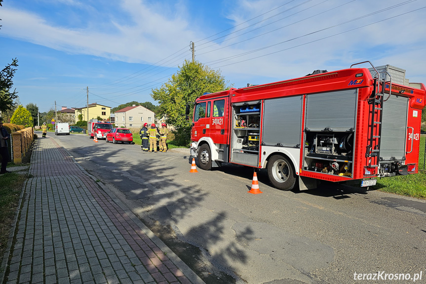 Kolizja na Żeromskiego w Krośnie