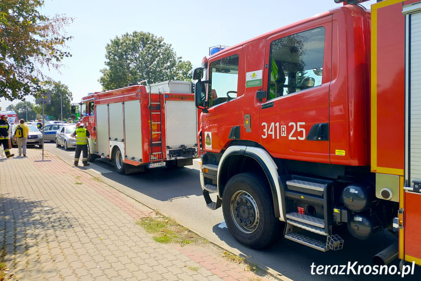 Kolizja samochodów na Lwowskiej