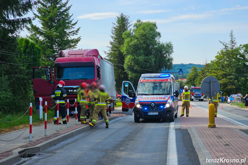 Kolizja w Dukli