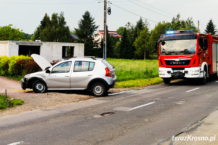 Kolizja w Krośnie