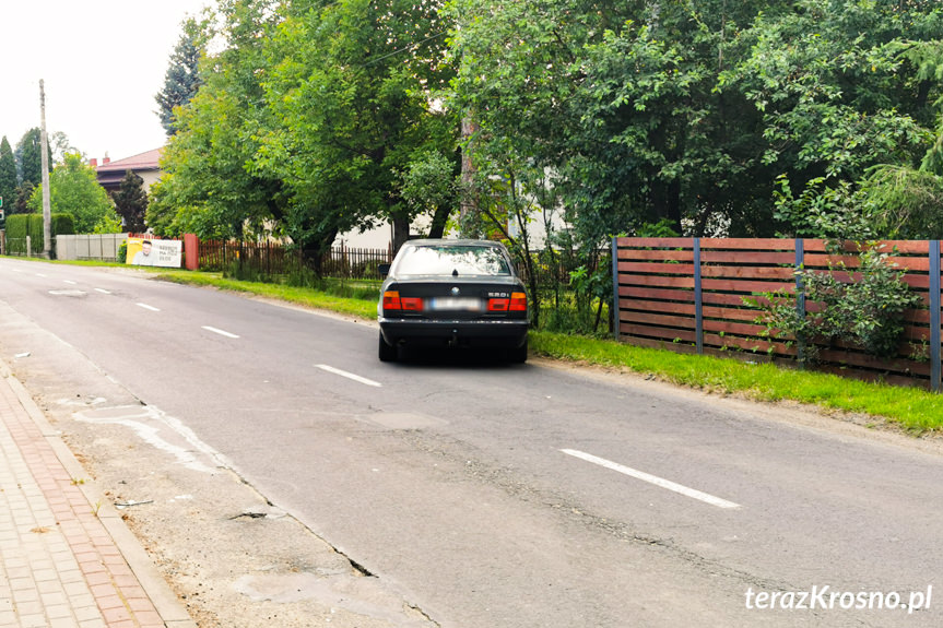 Kolizja w Krośnie