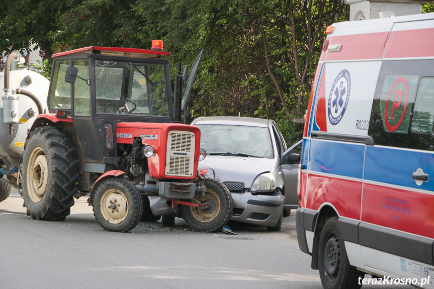 Kolizja w Iwoniczu na Długiej