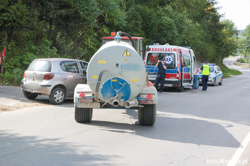 Kolizja w Iwoniczu na Długiej