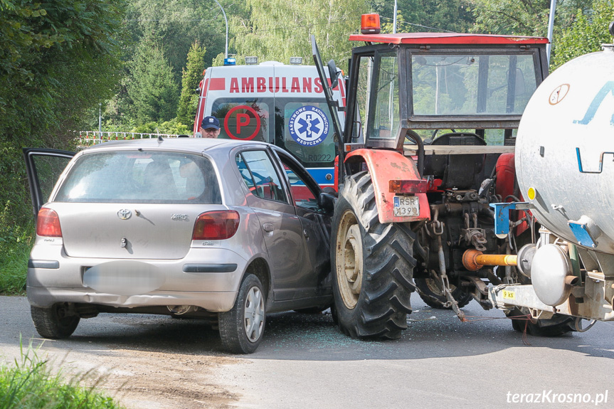 Kolizja w Iwoniczu na Długiej