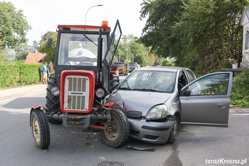 Kolizja w Iwoniczu na Długiej