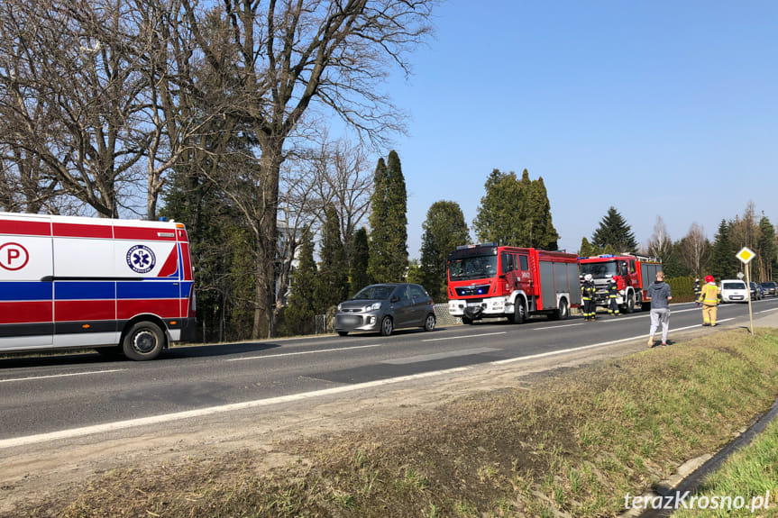 Kolizja w Iwoniczu na Floriańskiej