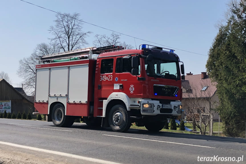 Kolizja w Iwoniczu na Floriańskiej