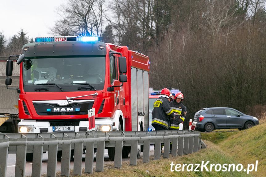 Kolizja w Jasienicy Rosielnej