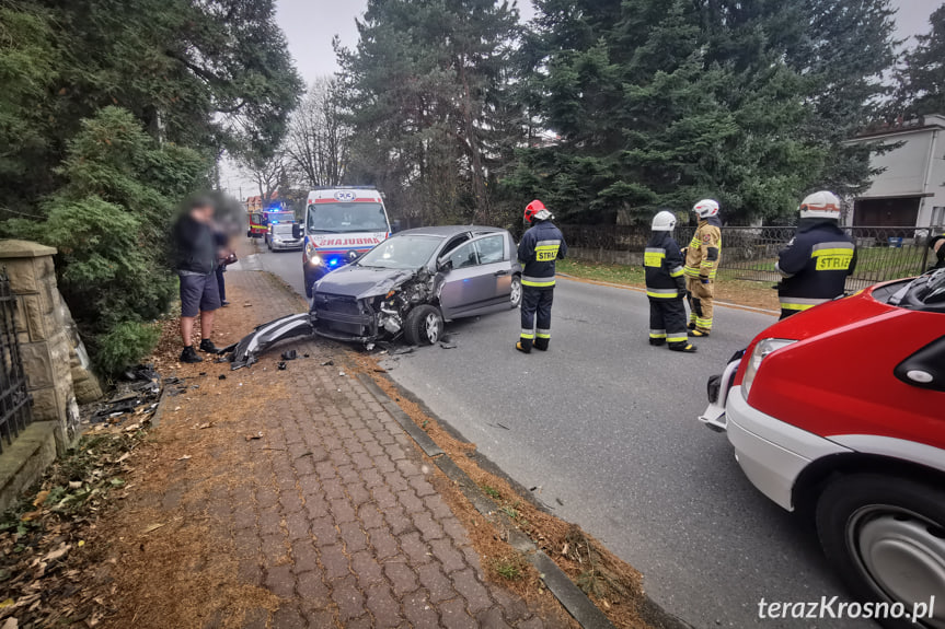 Kolizja w Jedliczu na Tokarskich