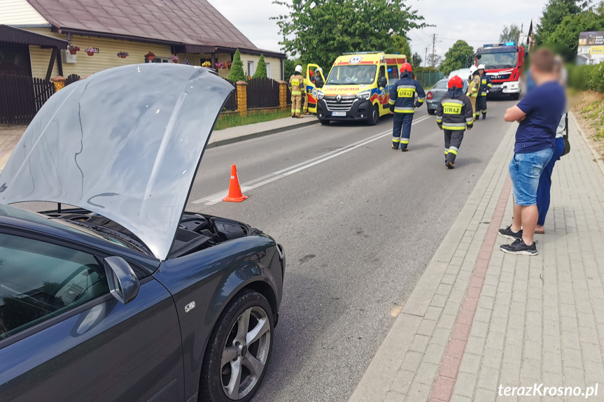 Kolizja w Korczynie na Szeptyckiego