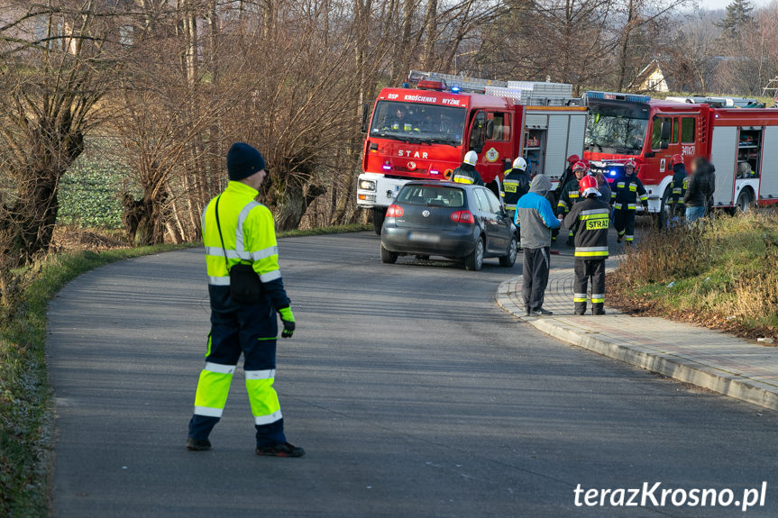 Kolizja w Krościenku Wyżnym