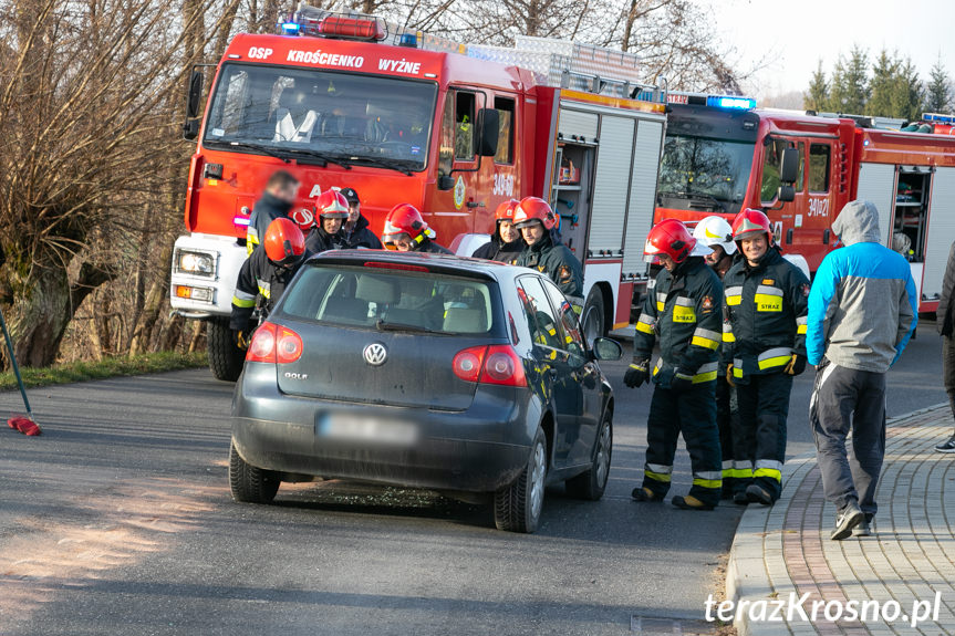 Kolizja w Krościenku Wyżnym