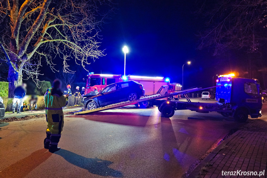 Kolizja w Krościenku Wyżnym