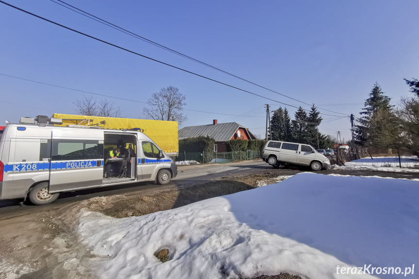 Kolizja w Krościenku Wyżnym na Południowej