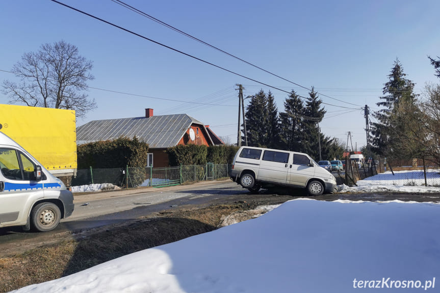 Kolizja w Krościenku Wyżnym na Południowej