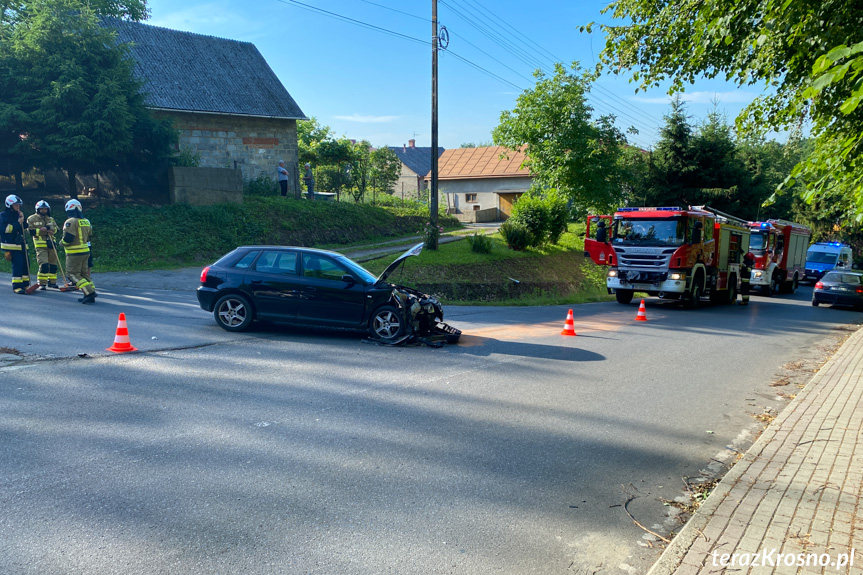 Kolizja w Krościenku Wyżnym