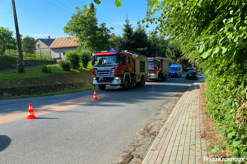 Kolizja w Krościenku Wyżnym