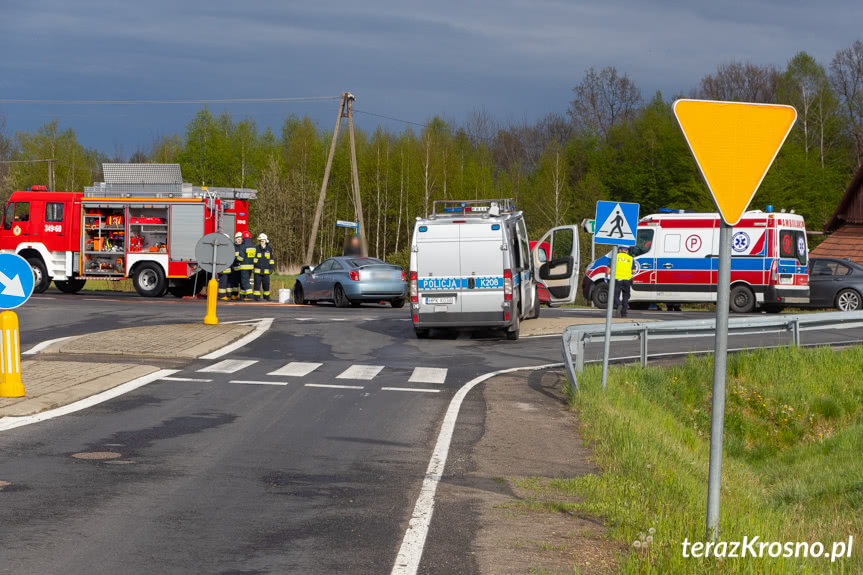 Kolizja w Krościenku Wyżnym