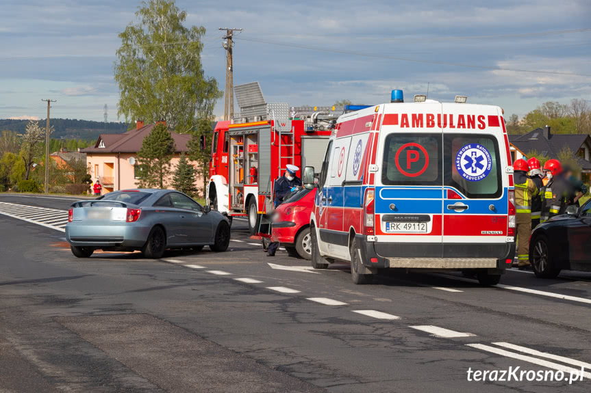 Kolizja w Krościenku Wyżnym