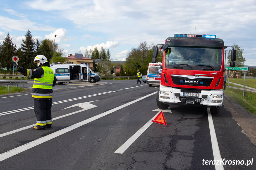 Kolizja w Krościenku Wyżnym