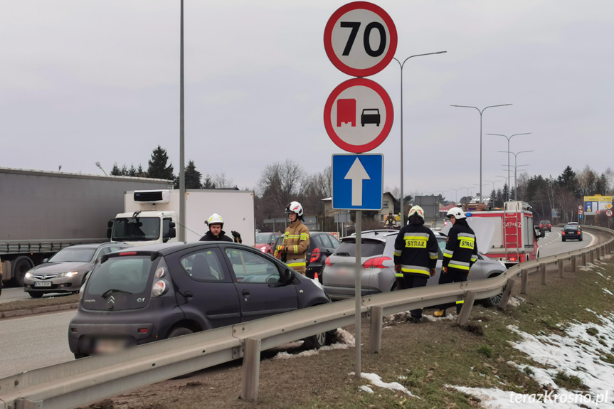 Kolizja w Krośnie