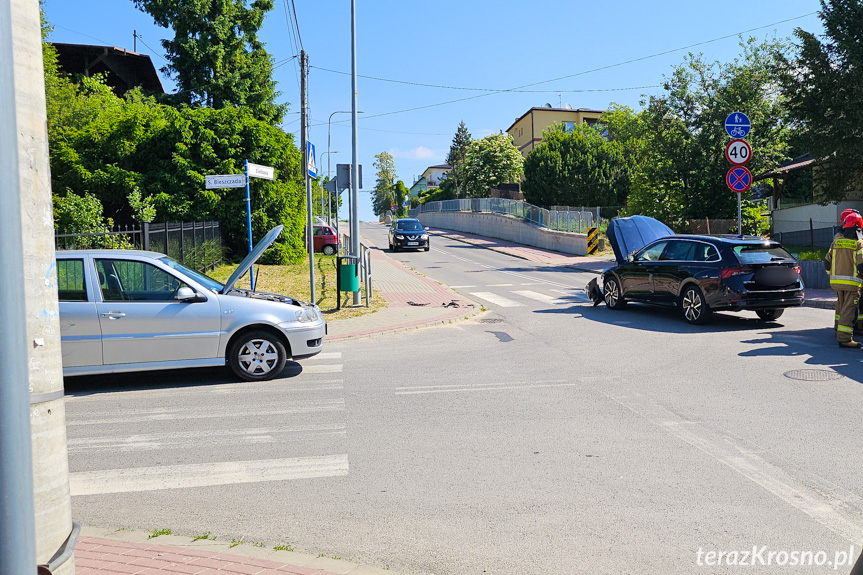 Kolizja w Krośnie