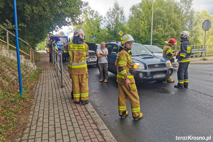 Kolizja w Krośnie na Chopina