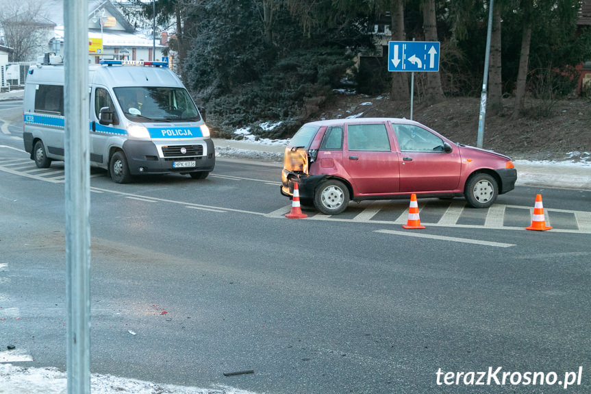 Kolizja w Krośnie