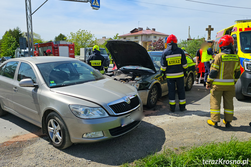 Kolizja w Łężanach